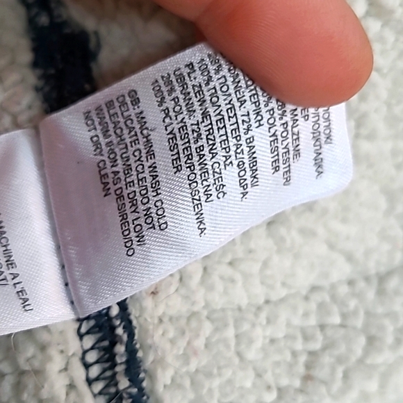 NorthFace Deep teal blue fleece lined zip front hoodie - Picture 10 of 11